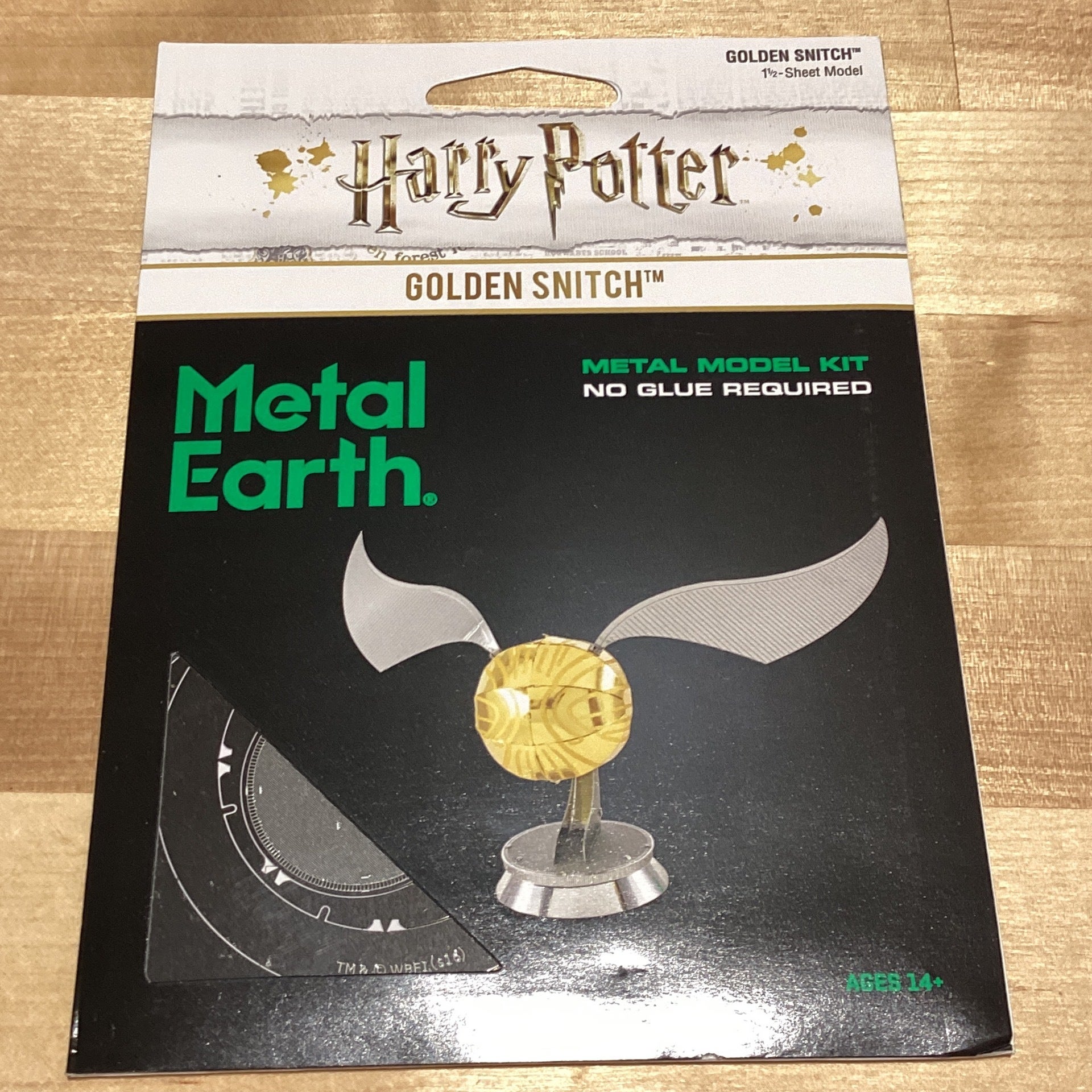 Metal Earth Harry Potter Golden Snitch Hendersonville Toy Company